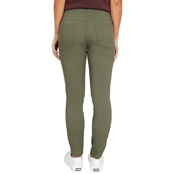 Toad&Co Rover Moto Crop Pants skinny fit size 4 BLACK stretch pockets MSRP $90 - Picture 3 of 7